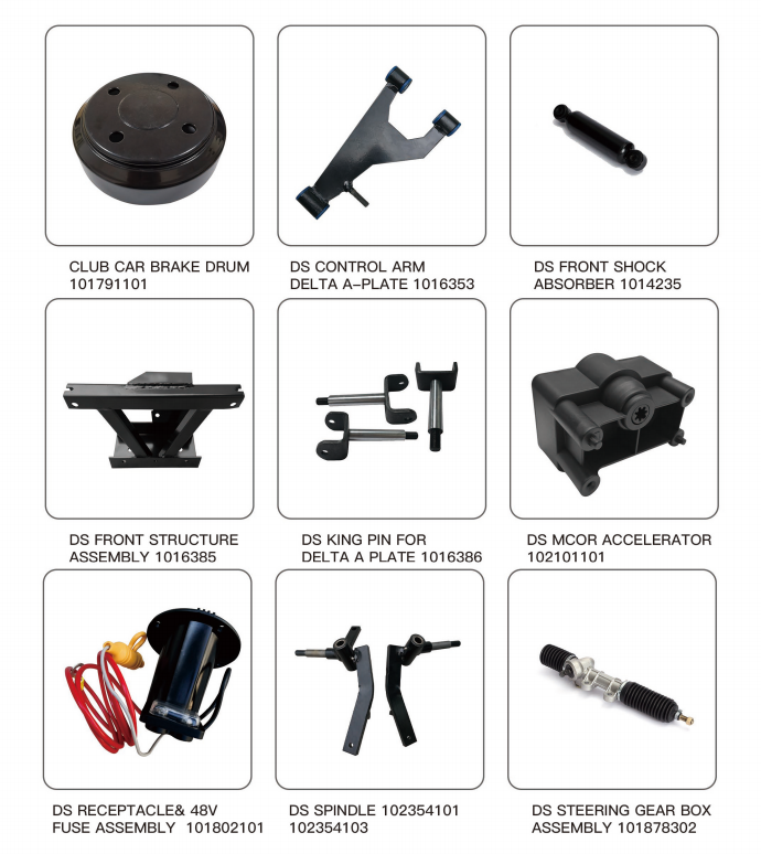 Full Range Golf Cart Parts & Accessories – OEM Quality, Fast Delivery