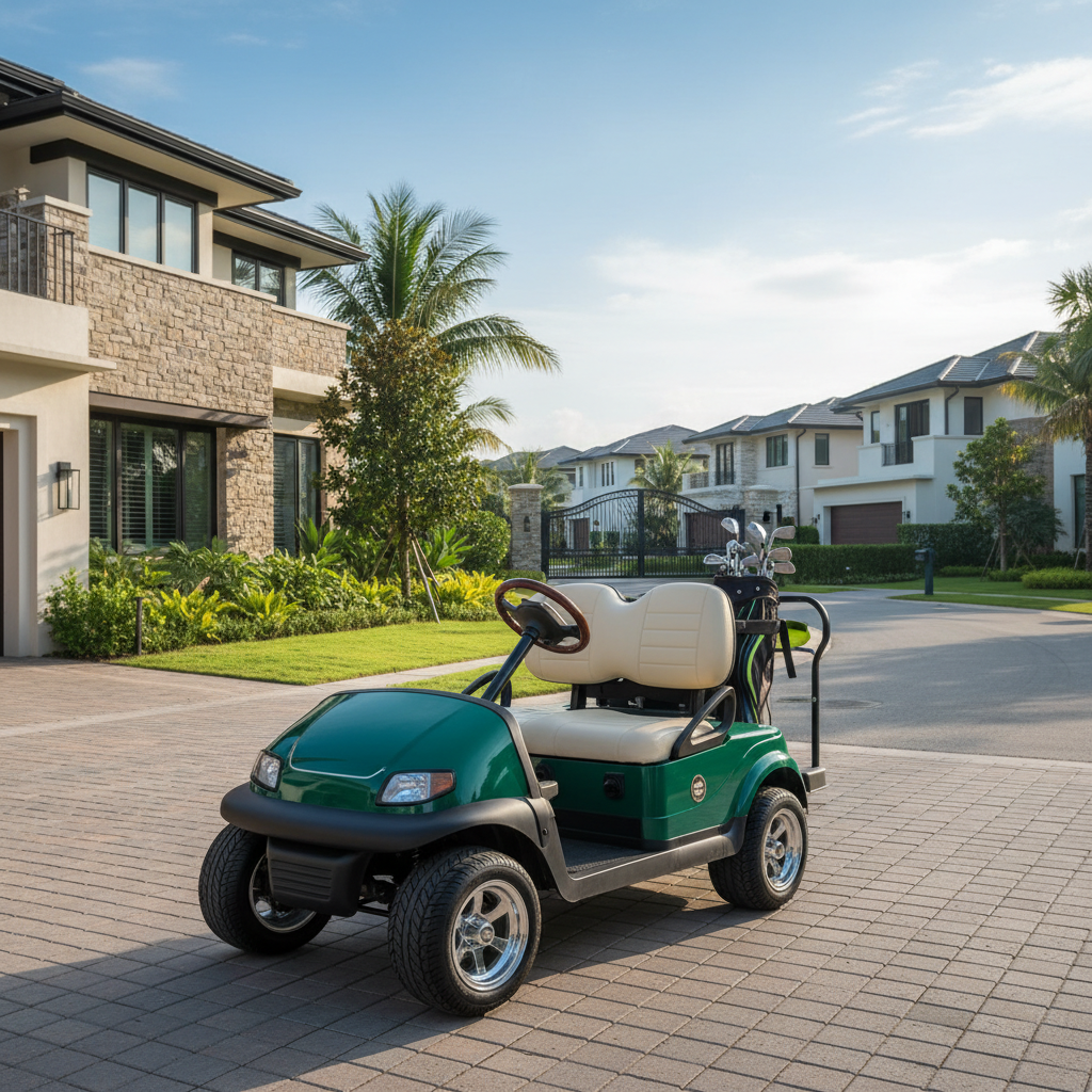 Mini Golf Cart For Residential Gated Communities