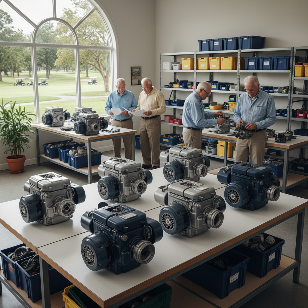 Golf Cart Engines For Retirement And Senior Living