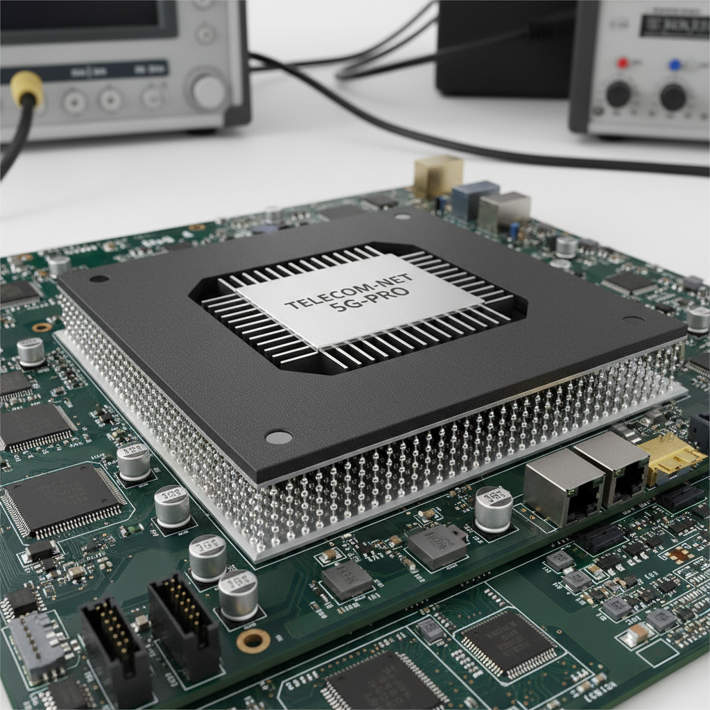 Bga Ic Package For Telecommunication Infrastructure