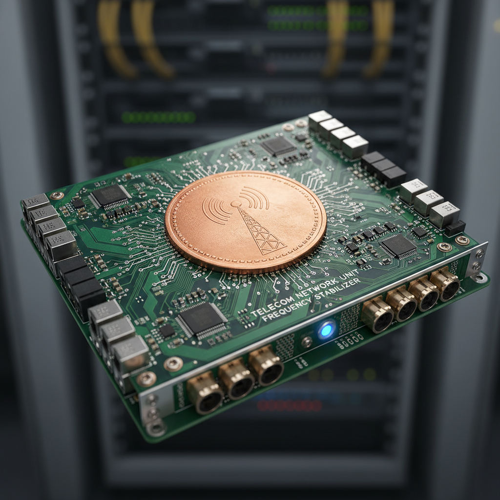 Pcb Embeded Coin For Telecommunication Infrastructure