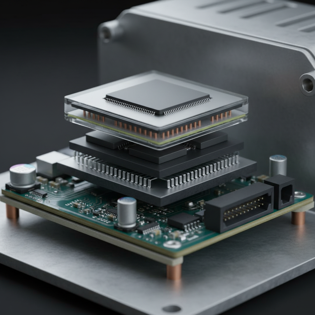 Chip Level Packaging For Automotive Electronic Control Units