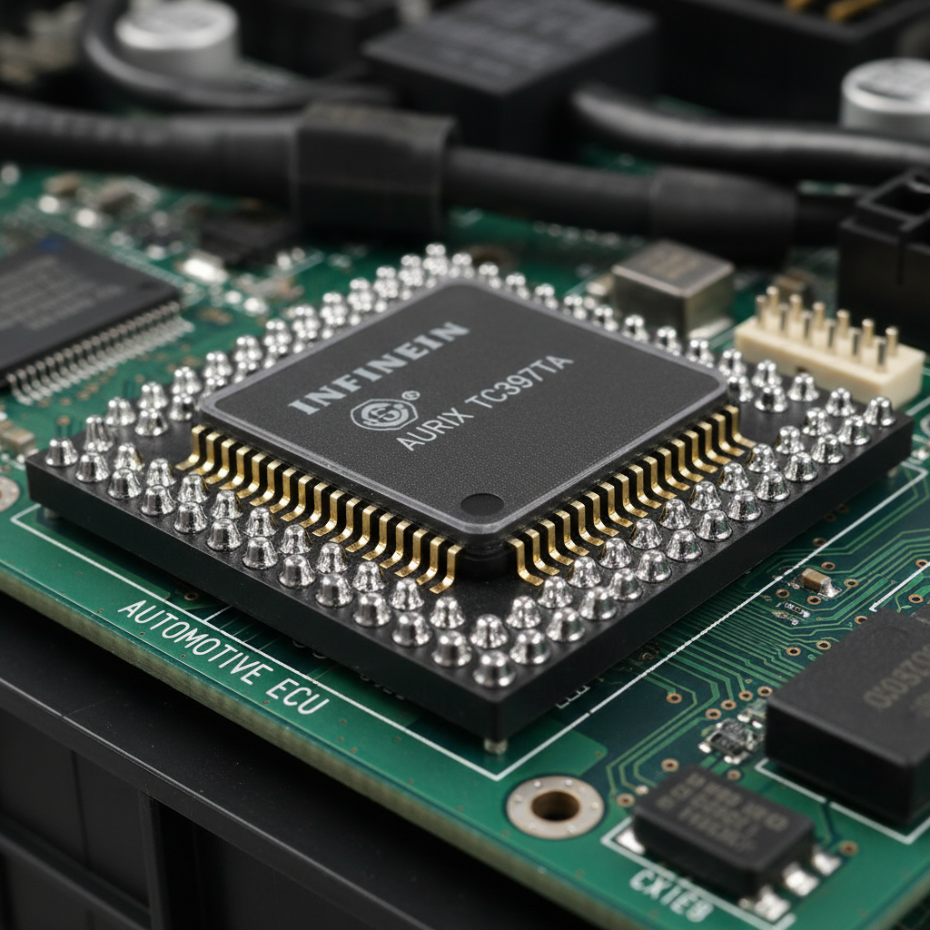 Bga Ic Package For Automotive Electronic Control Units
