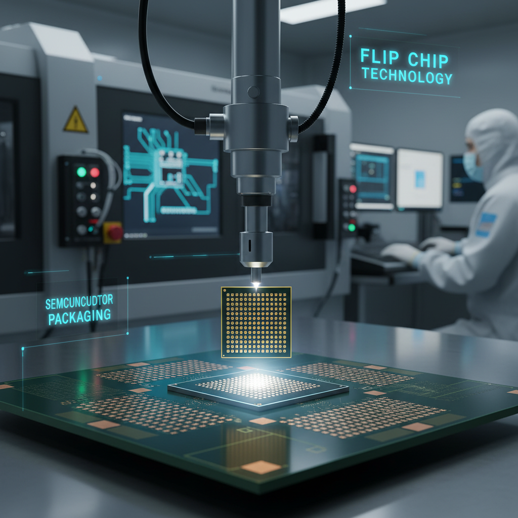 Flip Chip Semiconductor For Semiconductor Packaging Houses