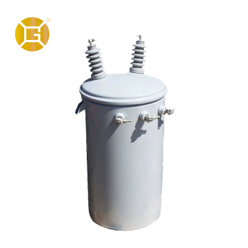 Single-phase cylindrical oil-immersed transformer 25kVA 50kVA - China Transformer
