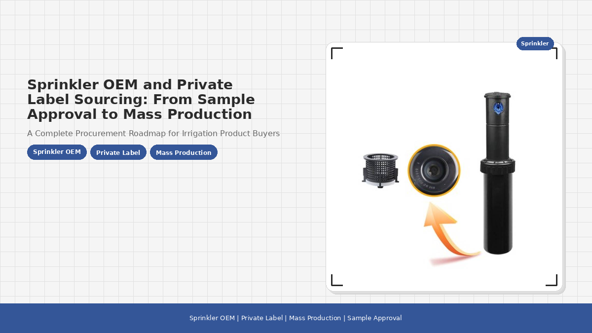 Sprinkler OEM and Private Label Sourcing: From Sample Approval to Mass Production