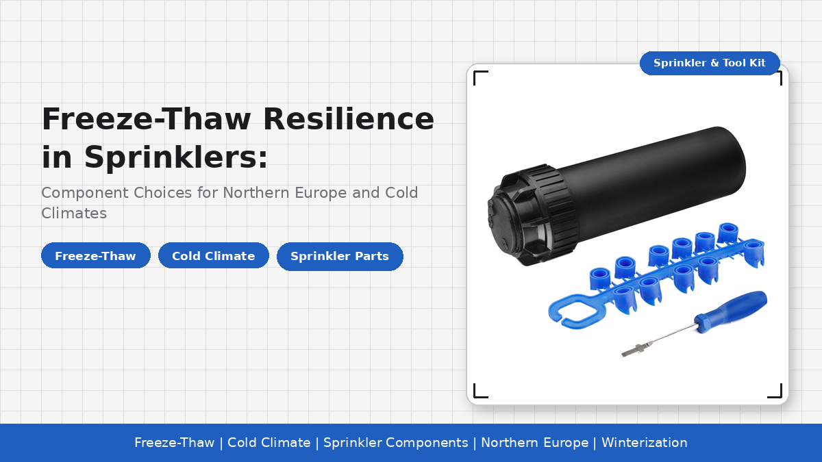 Freeze-Thaw Resilience in Sprinklers: Component Choices for Northern Europe and Cold Climates