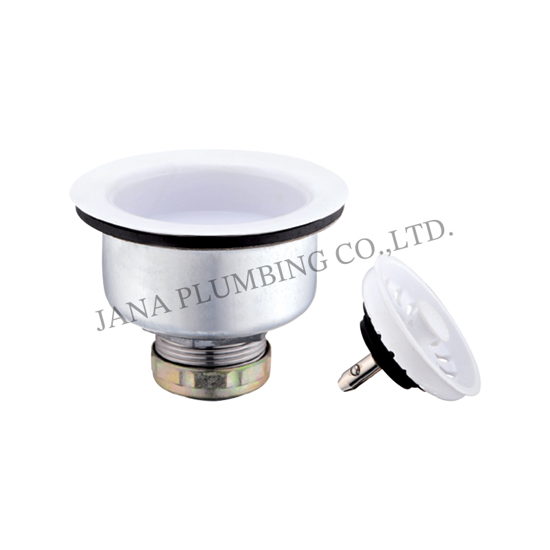Deep Cup Sink Strainer With Rolling Thread JN-1022