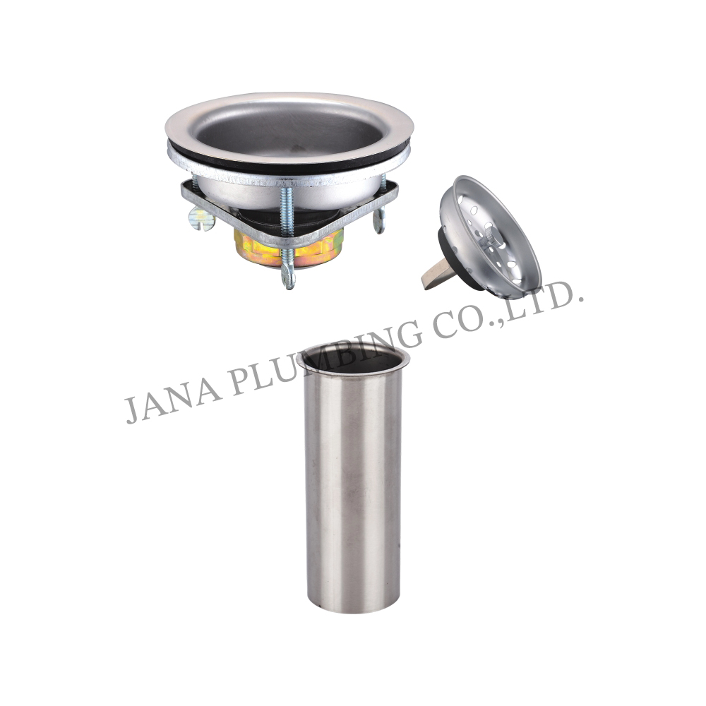 Schnellanschluss-Spülbecken-Sieb mit Ablaufrohr JN-1011-1-T