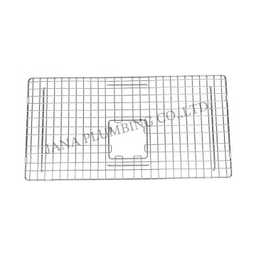 Sink Protectors and Bottom Grid, Kitchen Sink Rack with Rear Drain Hole JN-9888-7