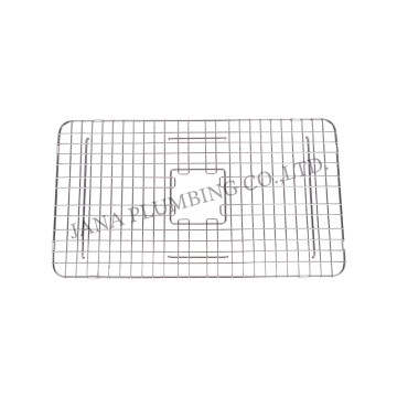 Sink Protectors and Bottom Grid, Kitchen Sink Rack with Rear Drain Hole JN-9888-5