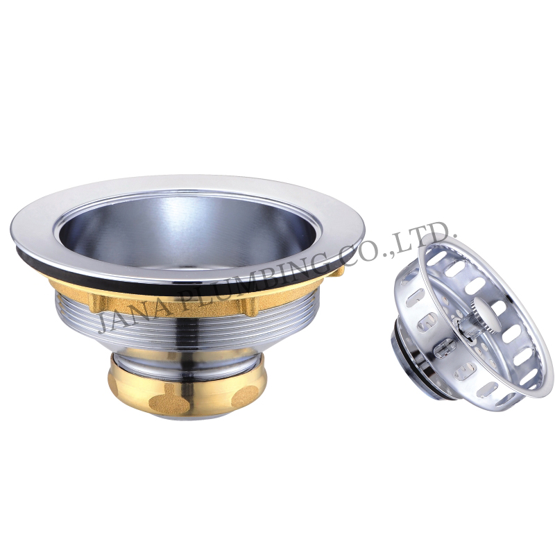 Heavy Duty Brass Sink Strainer JN-1001-1