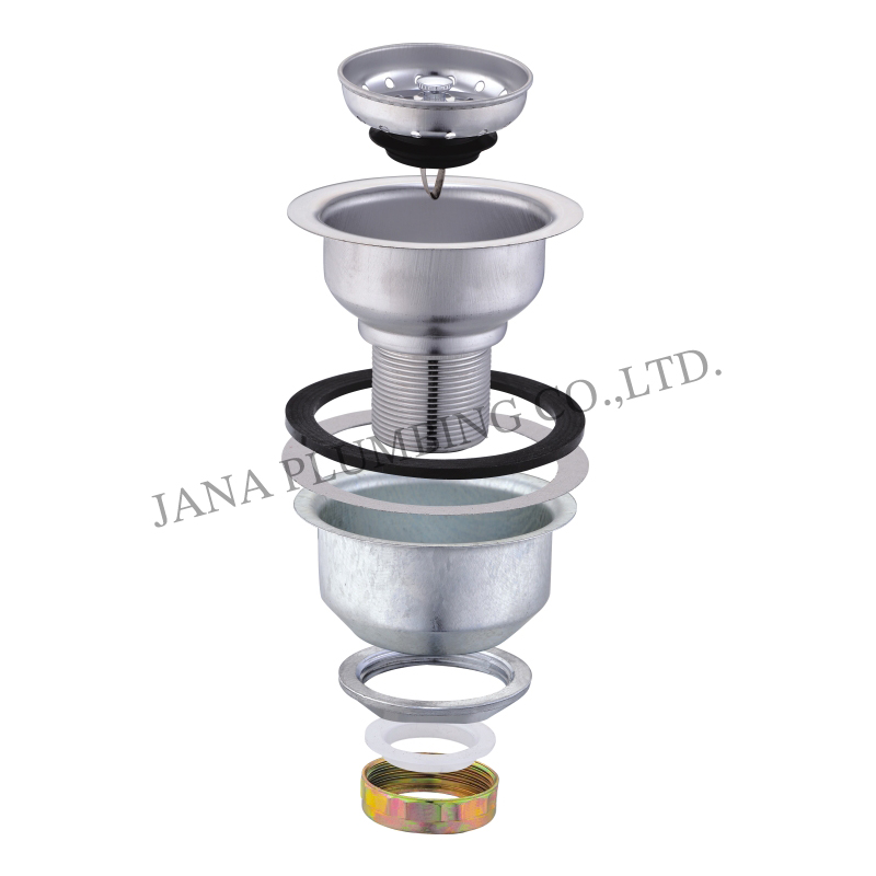 Installatiehandleiding voor een diepe zeef met kliksysteem