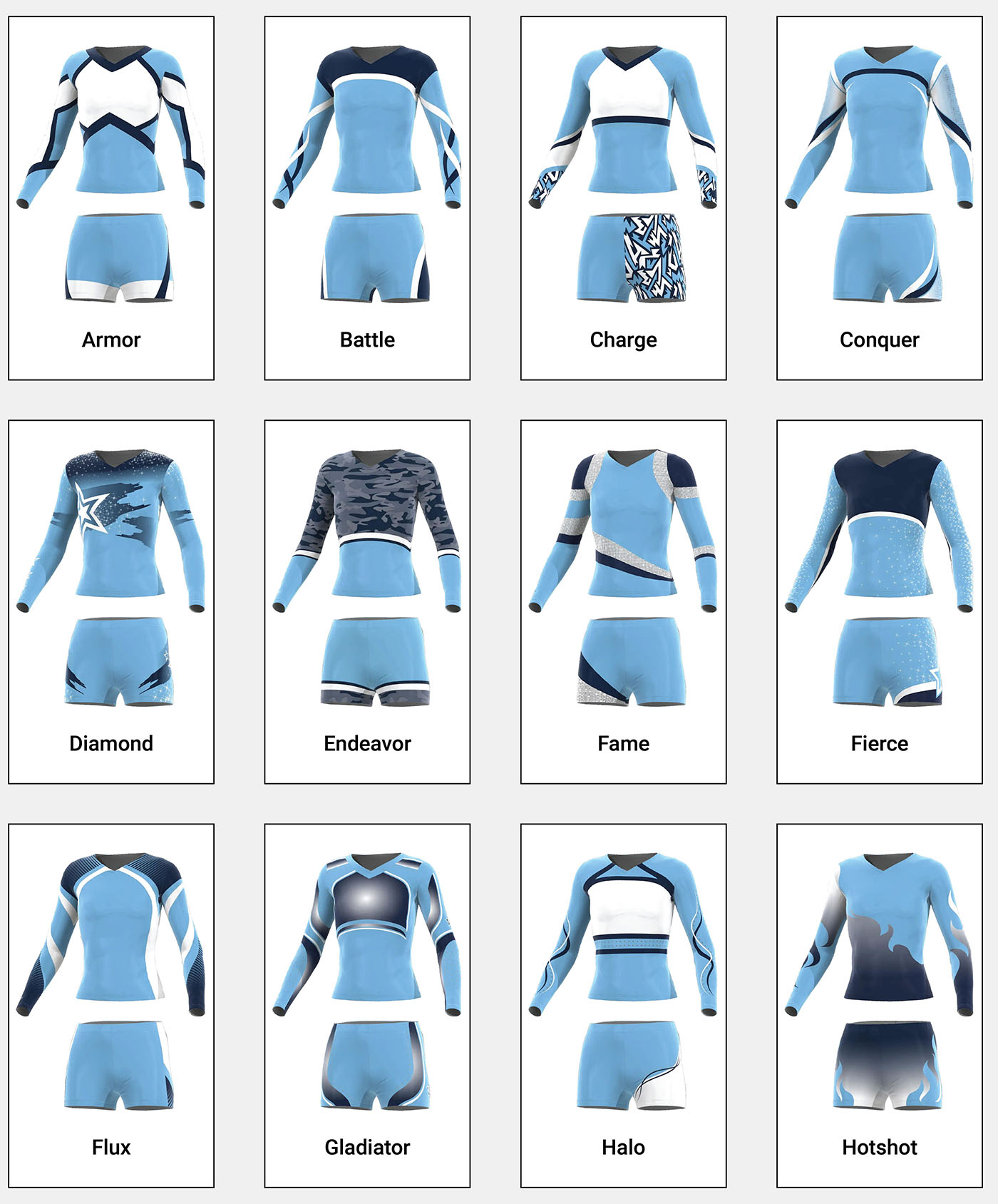 Cheerleading&Dance style selection