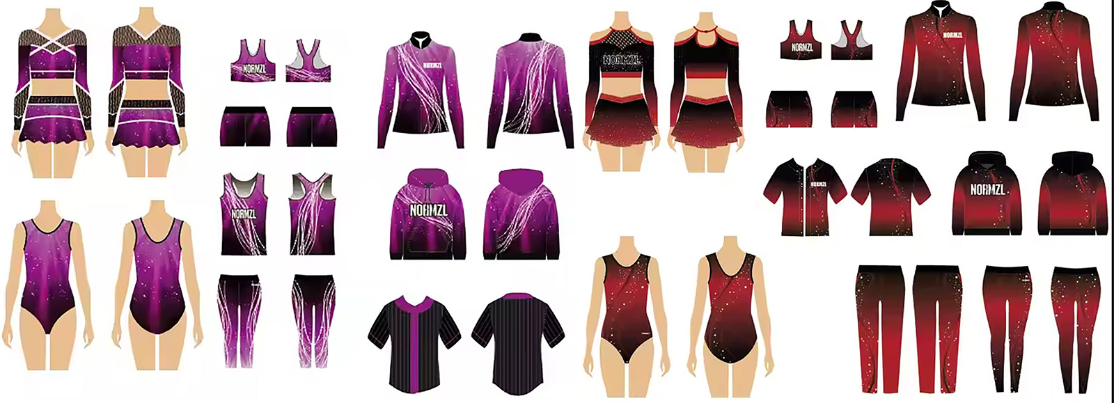 Cheerleading&Dance style selections