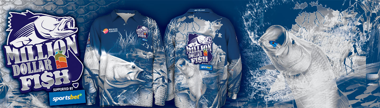 Fishing shirts banner