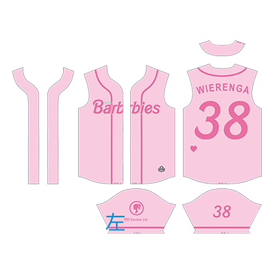 Sublimated Custom Made Baseball Jersey g