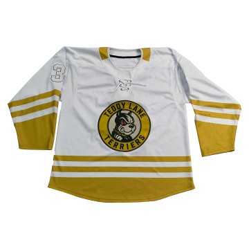 Custom Sublimated Ice Hockey Jersey Polyester Team Uniform 20250912-1
