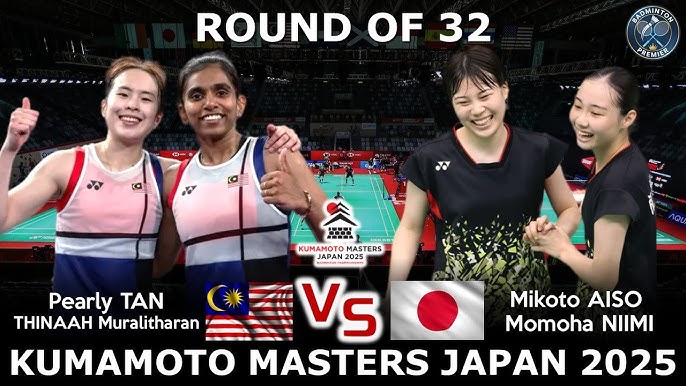 Fight Back from One Game Down: Pearly-Thinaah Advance at Kumamoto Masters Japan 2025