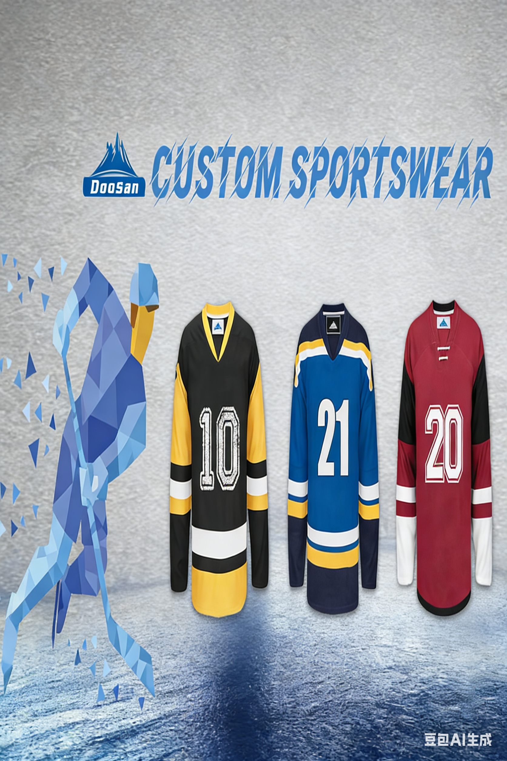 Custom Sublimation Sportswear in Action: Hockey Jerseys & T-Shirts from Real Buyers