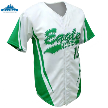 Maillot de baseball pour homme à motif aigle avec nom et numéro personnalisés - Uniforme de sport respirant et évacuant l'humidité (Plusieurs couleurs)