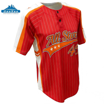 All-Star Shine Series: Custom Colorful Baseball Jersey with Star Print - League Match Uniform | Doosansports