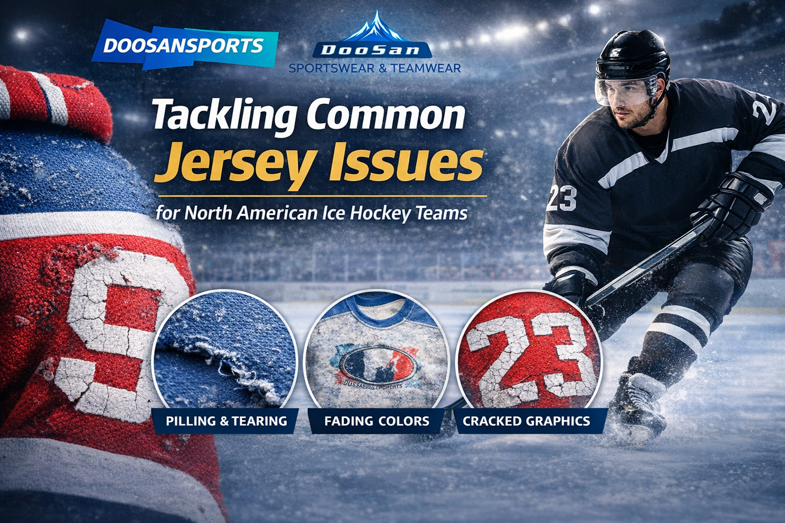 Doosansports Solves Common Ice Hockey Jersey Issues