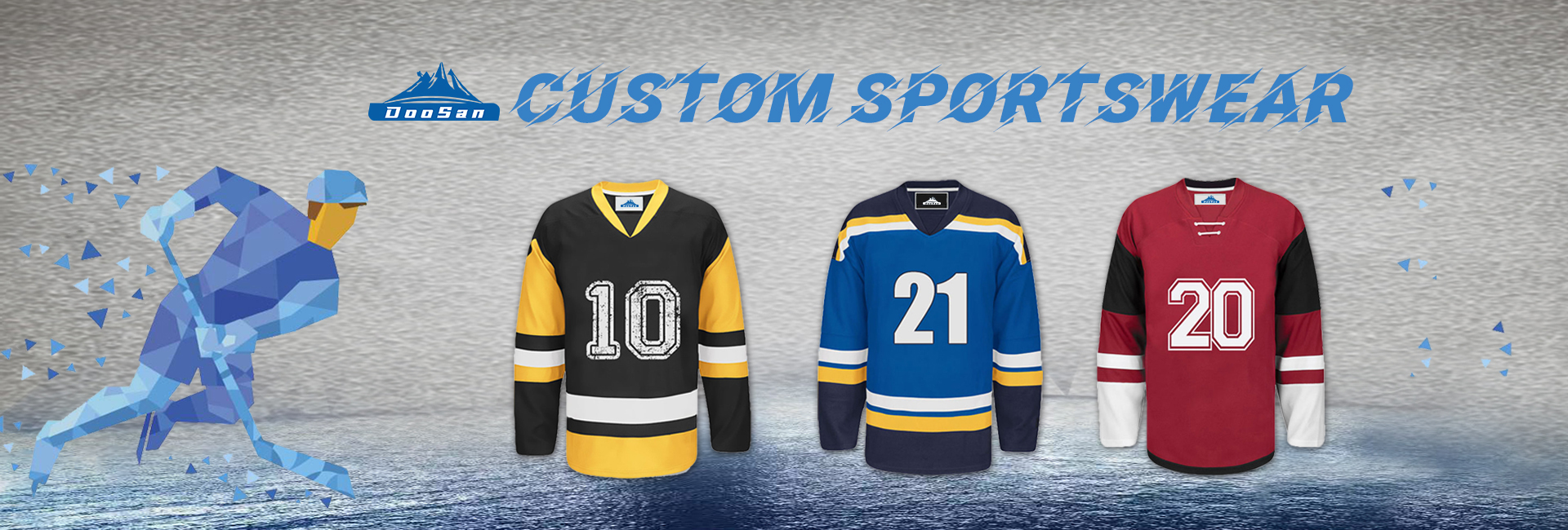 Custom Sublimation Sportswear in Action: Hockey Jerseys & T-Shirts from Real Buyers