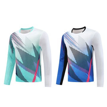 Custom Heat Transfer Long Sleeve Volleyball Jersey – Breathable, Sweat-Wicking & Personalized Design