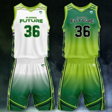 Sublimated basketball jerseys are made using a dye-sublimation printing process, infusing the design into the fabric.