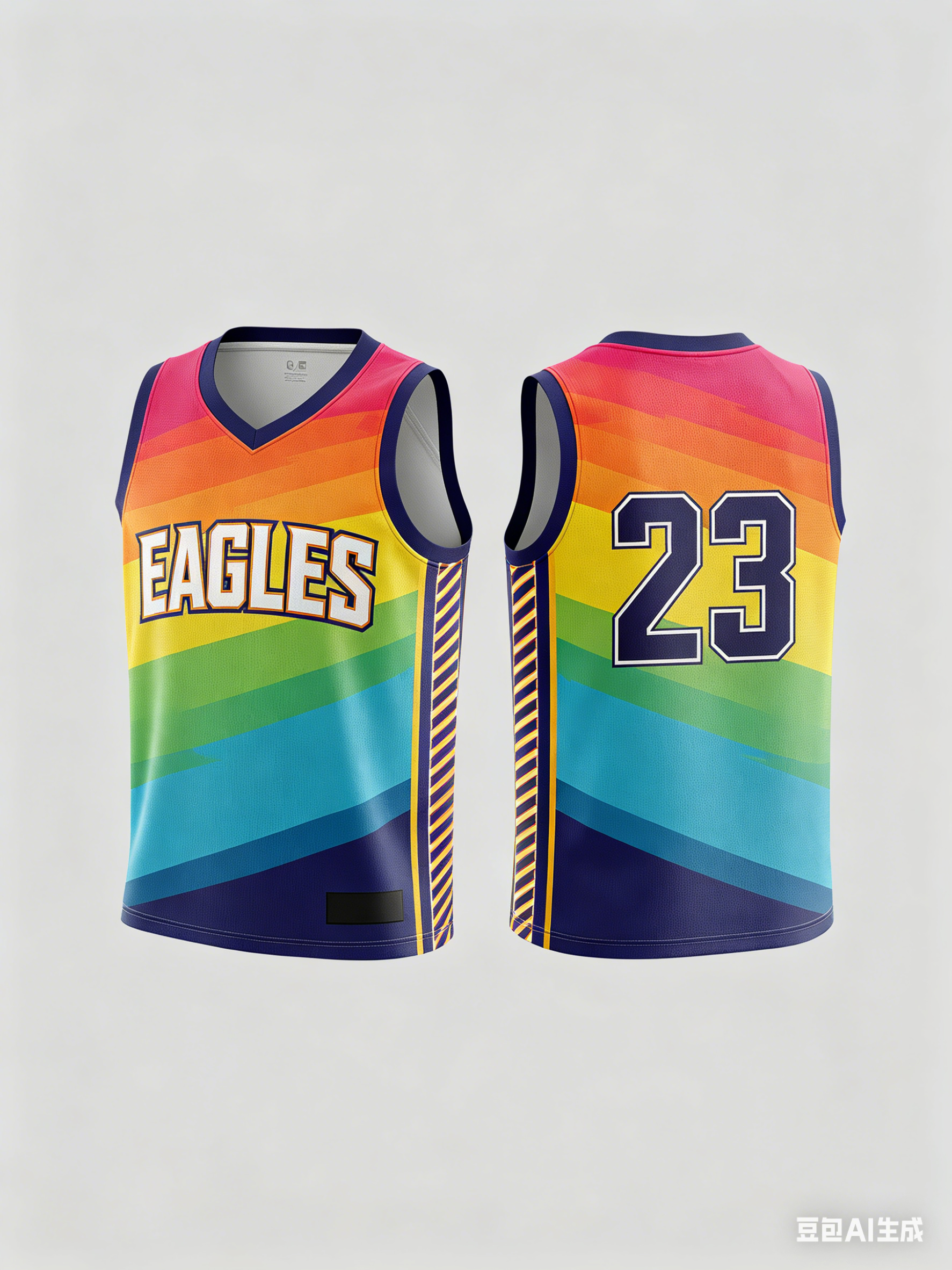 ustom Eagles Basketball Jersey, Full Sublimation Printed Basketball Uniform, Breathable Mesh V-Neck Sleeveless Sports Jersey for Men/Youth, Personalized Name & Number Available