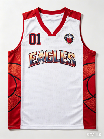 ustom Eagles Basketball Jersey, Full Sublimation Printed Basketball Uniform, Breathable Mesh V-Neck Sleeveless Sports Jersey for Men/Youth, Personalized Name & Number Available