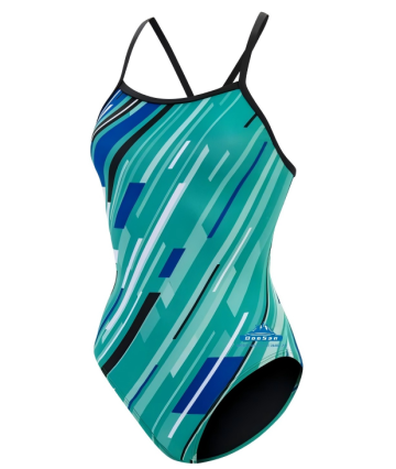 Women's Custom Sublimated V-Back One-Piece Swimsuit | Performance Swimwear