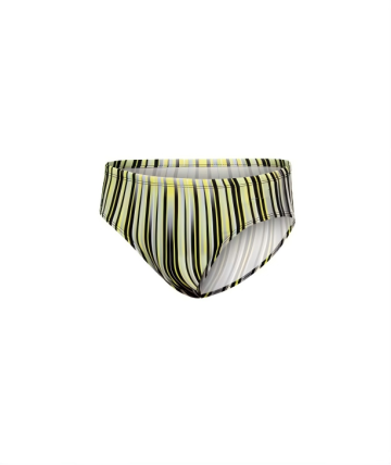 Men's Sublimated Racer Performance Swim Brief