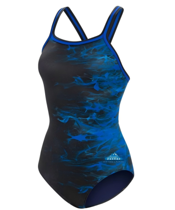 Custom Sublimated V-Back One-Piece Swimsuit | Women Quick Dry Swimwear