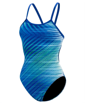 Women's Custom Sublimated Rainbow Heart Cross-Back One-Piece Swimsuit – Quick-Dry Performance
