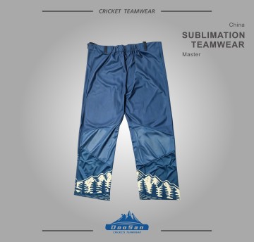 Customized Team Logo Dye Sublimation Roller Hockey Pants, Breathable Polyester Inline Hockey Uniform Trousers Wholesale