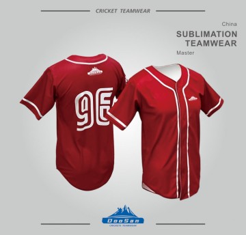 Custom Solid Red Full-Butto...