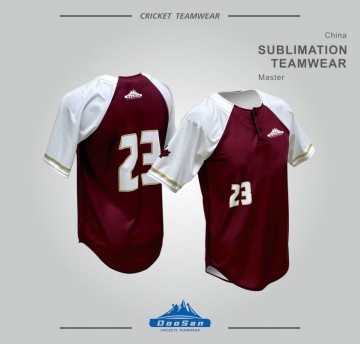 Burgundy Gold Trim Half But...