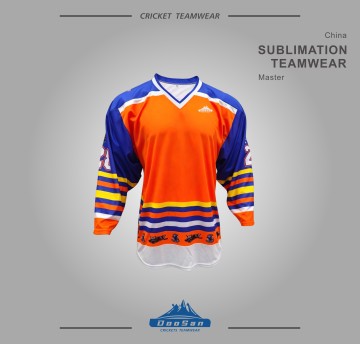 Custom Sublimated Orange an...