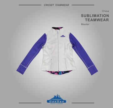 Women's Full Zip Yoga Running Jacket - Slim Fit Athletic Sports Jacket with Thumbholes & Zip Pockets