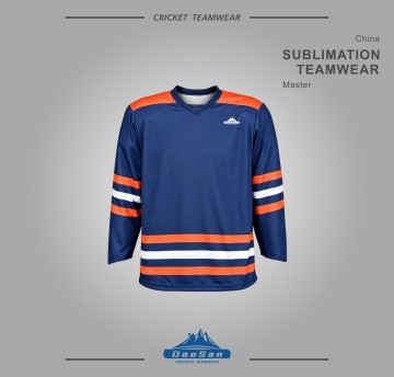 Sublimated Ice Hockey Jersey Custom Team Hockey Uniform OEM ODM Sportswear Factory Supplier