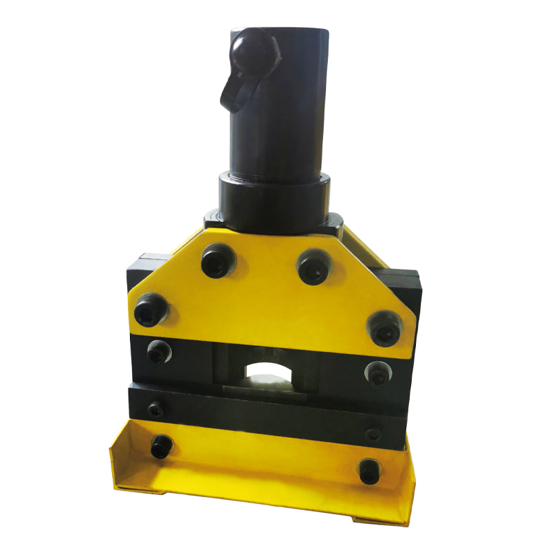 Angle iron rounding machine