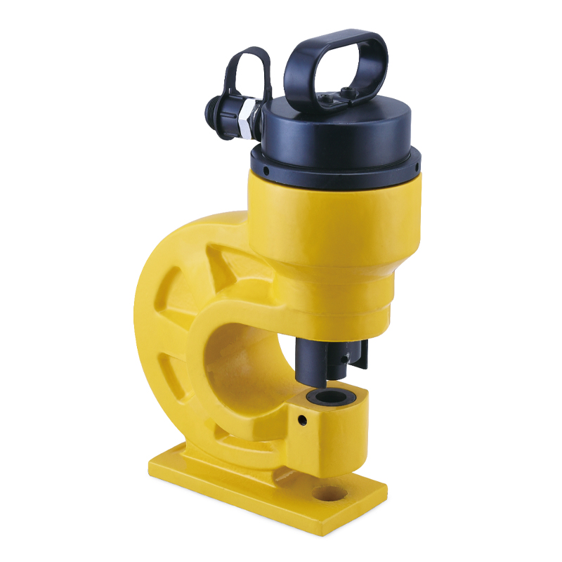 Hydraulic split Copper and aluminum row punching tools