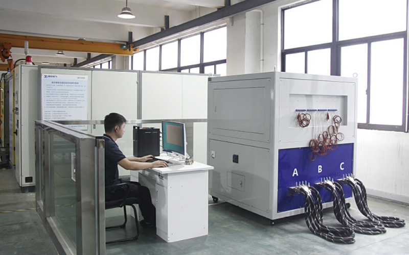 Temperature rise test device