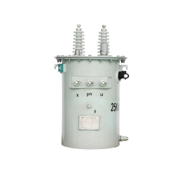 Single-phase overhead distribution transformer