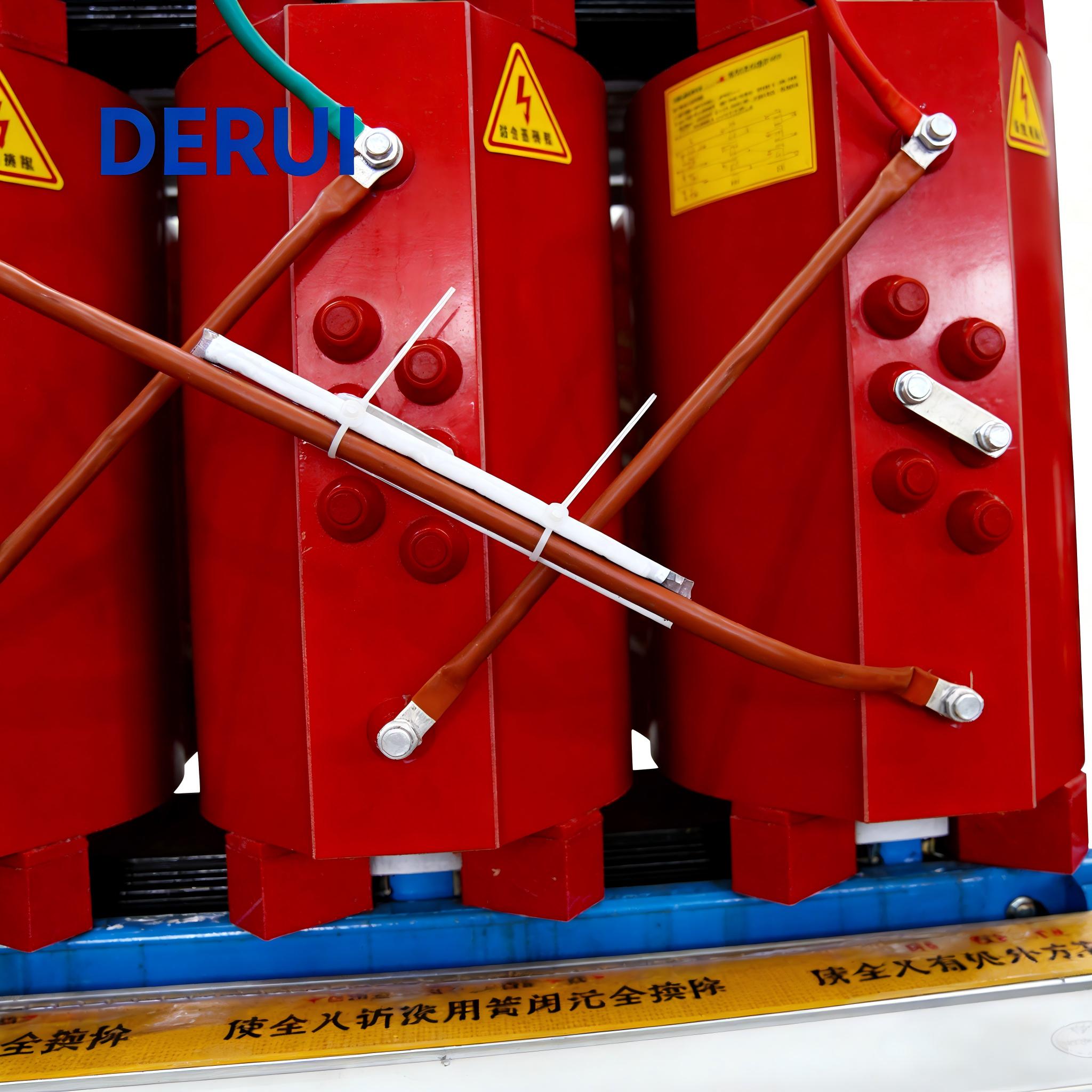 High-voltage coil with vacuum cast resin insulation technology