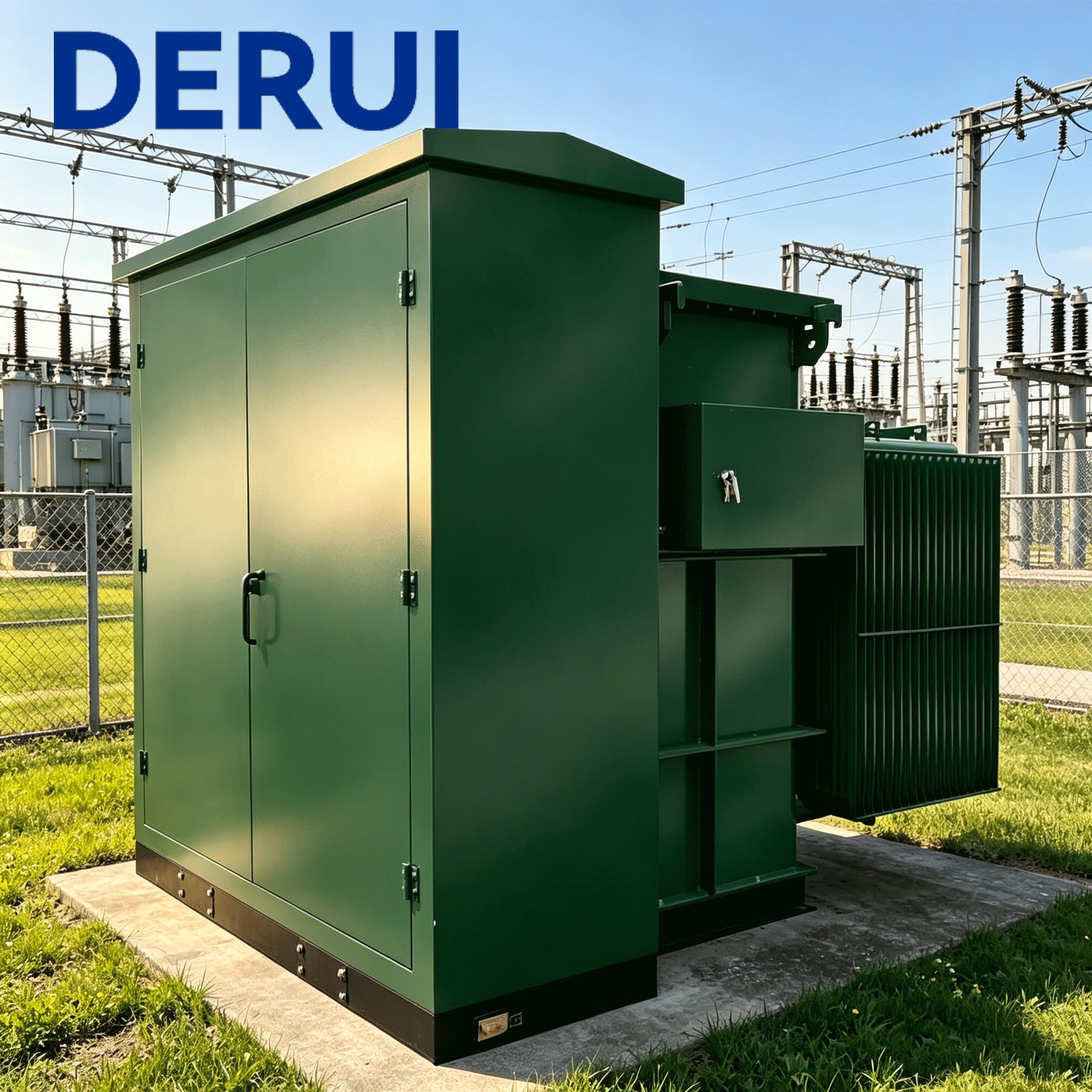 UL Listed 1500kVA American Style Pad-mounted Transformer High Voltage Compact Substation