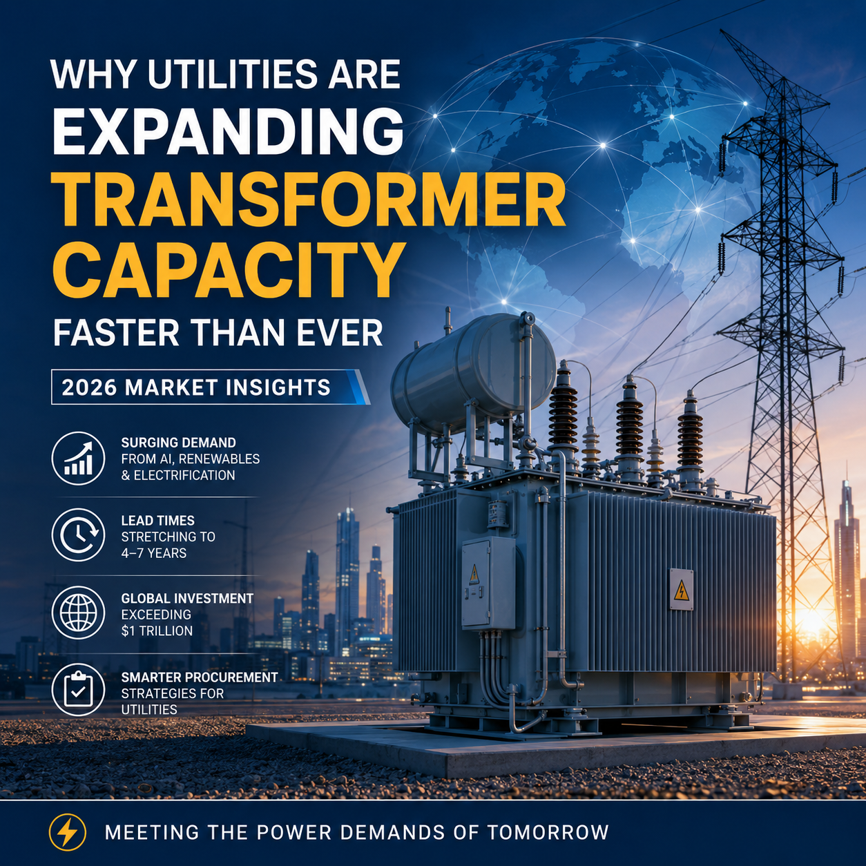 Why Utilities Are Expanding Transformer Capacity Faster Than Ever (2026 Market Insights)