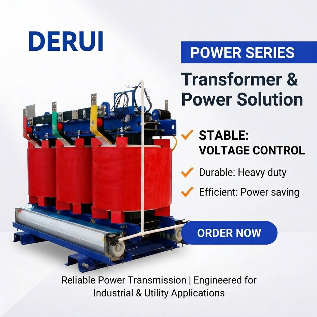 Cast Resin Dry Type Transformers | Safe & Maintenance-Free